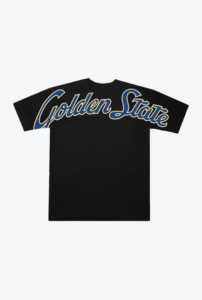 Golden State Warriors Spirit Heavyweight T-Shirt - Black
