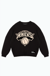 New York Knicks Knit Sweater - Black