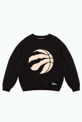 Toronto Raptors Knit Sweater - Black