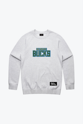Milwaukee Bucks Spirit Crewneck - Ash