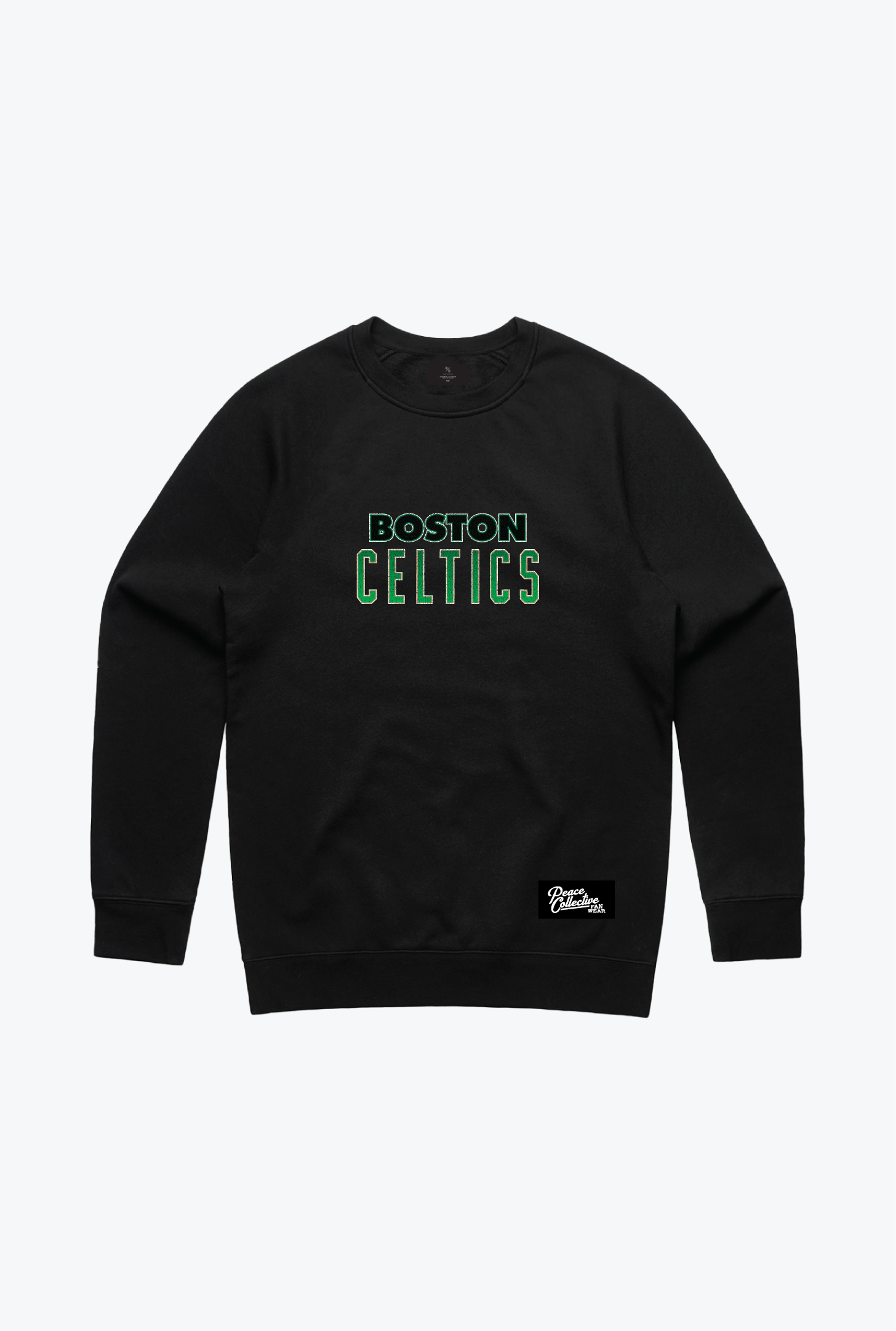 Boston Celtics Spirit Crewneck - Black