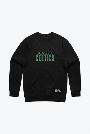 Boston Celtics Spirit Crewneck - Black