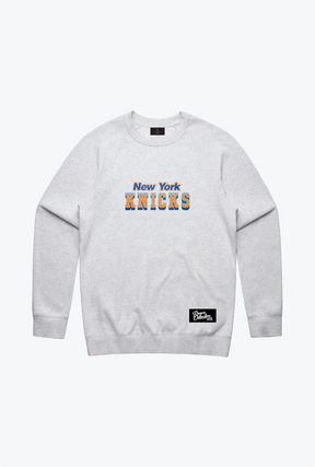New York Knicks Spirit Crewneck - Ash