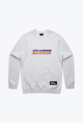 Los Angeles Lakers Spirit Crewneck - Ash