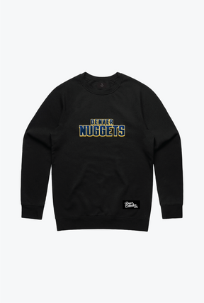 Denver Nuggets Spirit Crewneck - Black