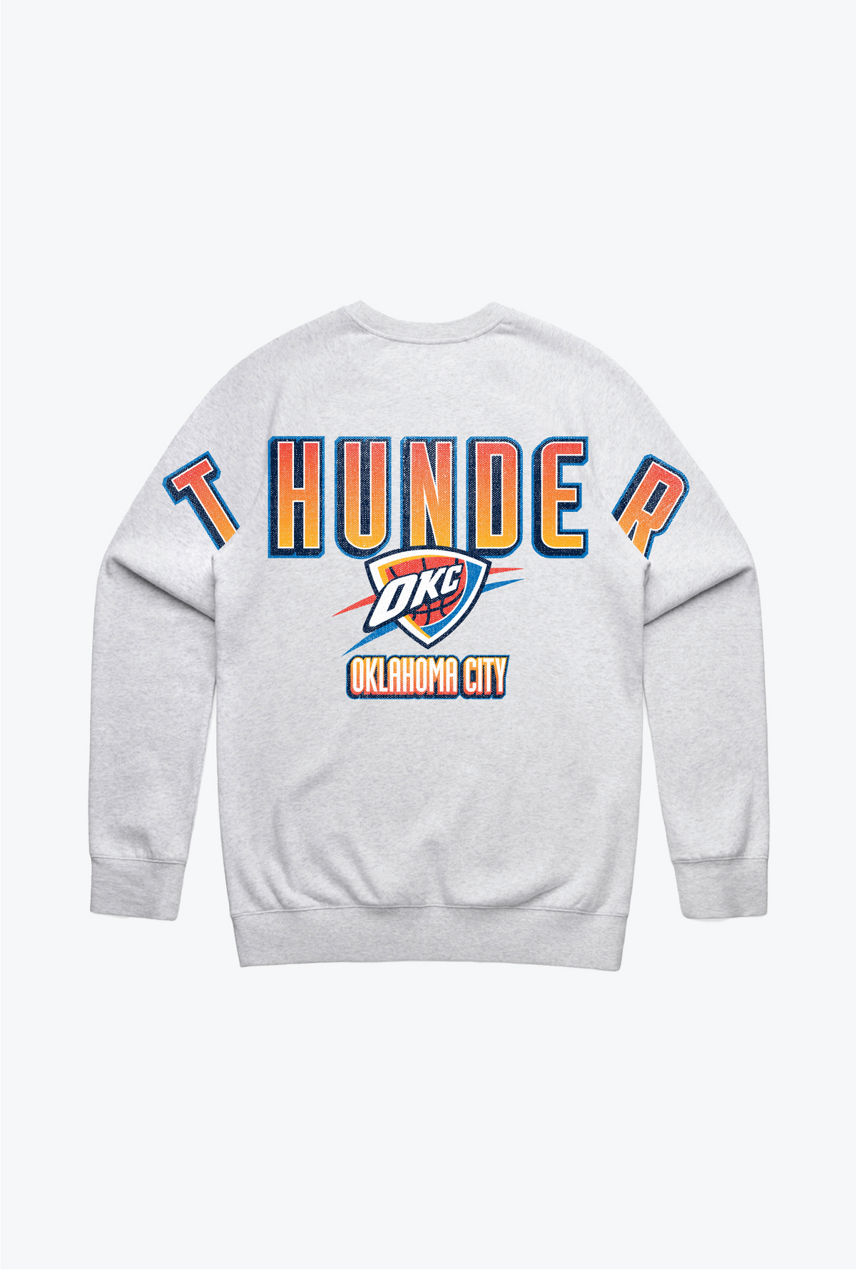 Oklahoma City Thunder Spirit Crewneck - Ash