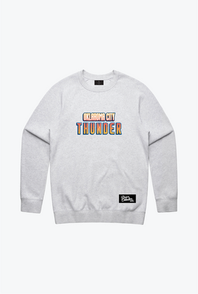 Oklahoma City Thunder Spirit Crewneck - Ash