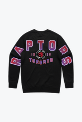 Toronto Raptors Spirit Crewneck - Black
