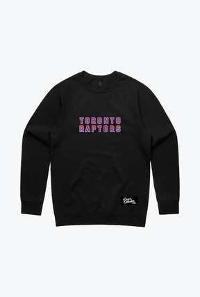 Toronto Raptors Spirit Crewneck - Black