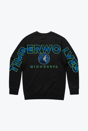 Minnesota Timberwolves Spirit Crewneck - Black