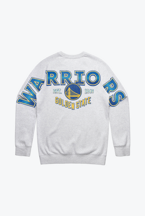 Golden State Warriors Spirit Crewneck - Ash