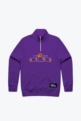 Phoenix Suns Vintage Quarter Zip - Purple