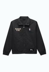 Basketball is Life Work Jacket - Off Black