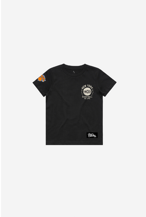 New York Knicks Stadium Varsity Kids T-Shirt - Black