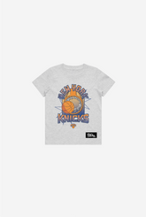 New York Knicks Vintage Clubhouse Kids T-Shirt - Ash