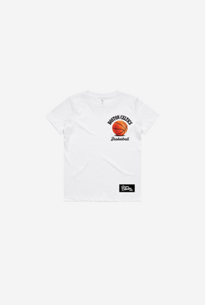 Boston Celtics Fanleisure Kids T-Shirt - White