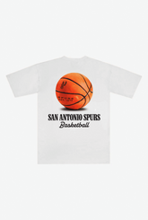 San Antonio Spurs Fanleisure Heavyweight T-Shirt - White