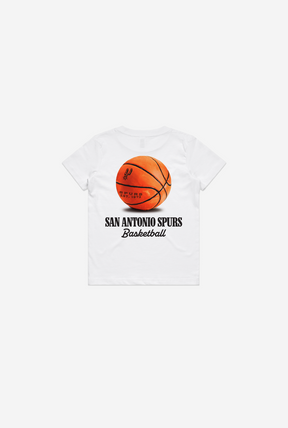 San Antonio Spurs Fanleisure Kids T-Shirt - White