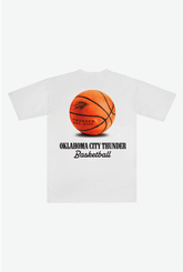 Oklahoma City Thunder Fanleisure Heavyweight T-Shirt - White
