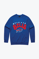 Buffalo Bills Heavyweight Crewneck - Royal