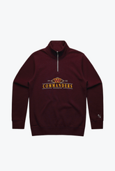 Washington Commanders Quarter Zip - Maroon