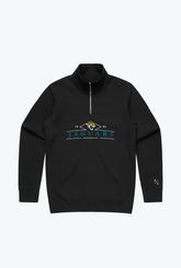 Jacksonville Jaguars Quarter Zip - Black