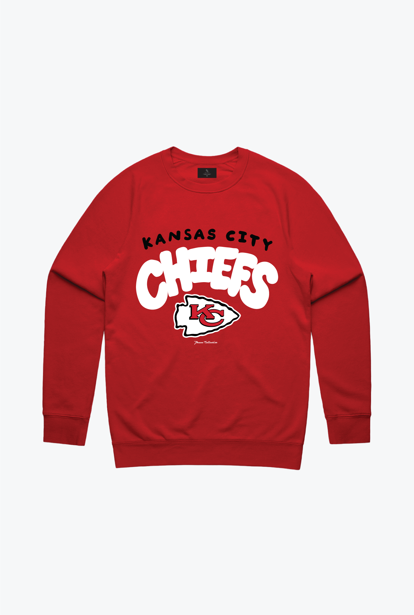 Kansas City Chiefs Heavyweight Crewneck - Red