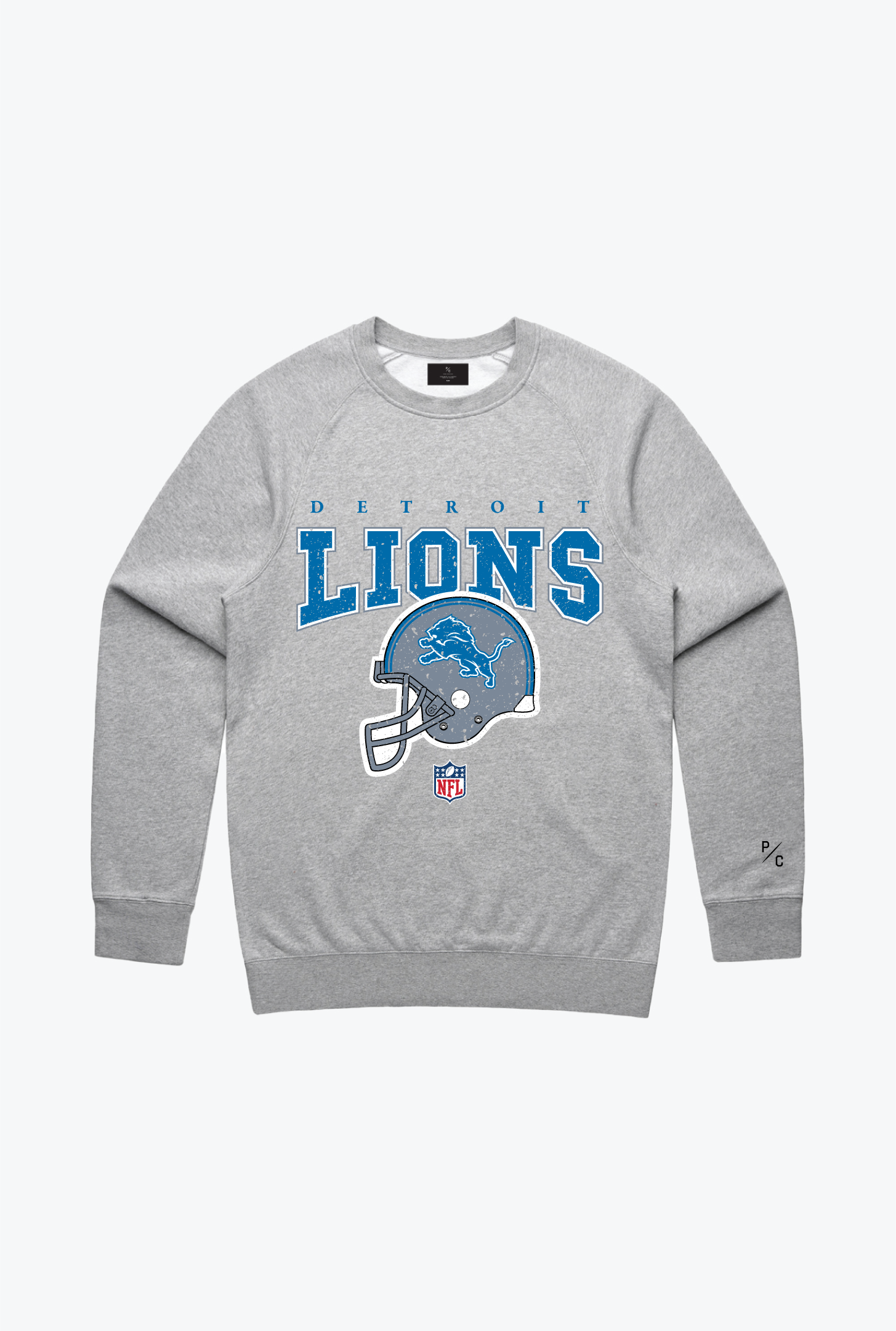 Detroit Lions Vintage Crewneck - Grey
