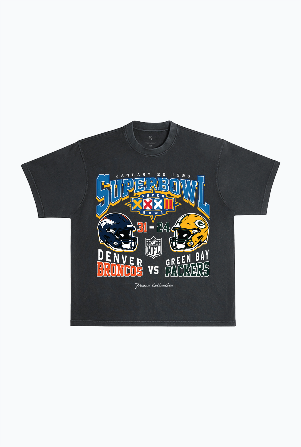 Super Bowl XXXII: Denver Broncos vs Green Bay Packers