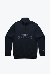 Tennessee Titans Quarter Zip - Navy