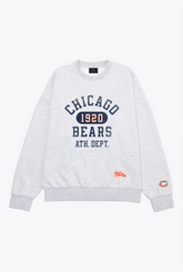 Chicago Bears Athletic Club Schwerer Rundhalsausschnitt - Aschgrau