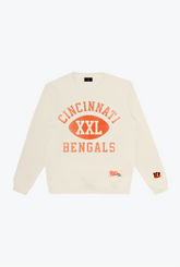 Cincinnati Bengals Warm Up Heavyweight Crewneck - Ivory