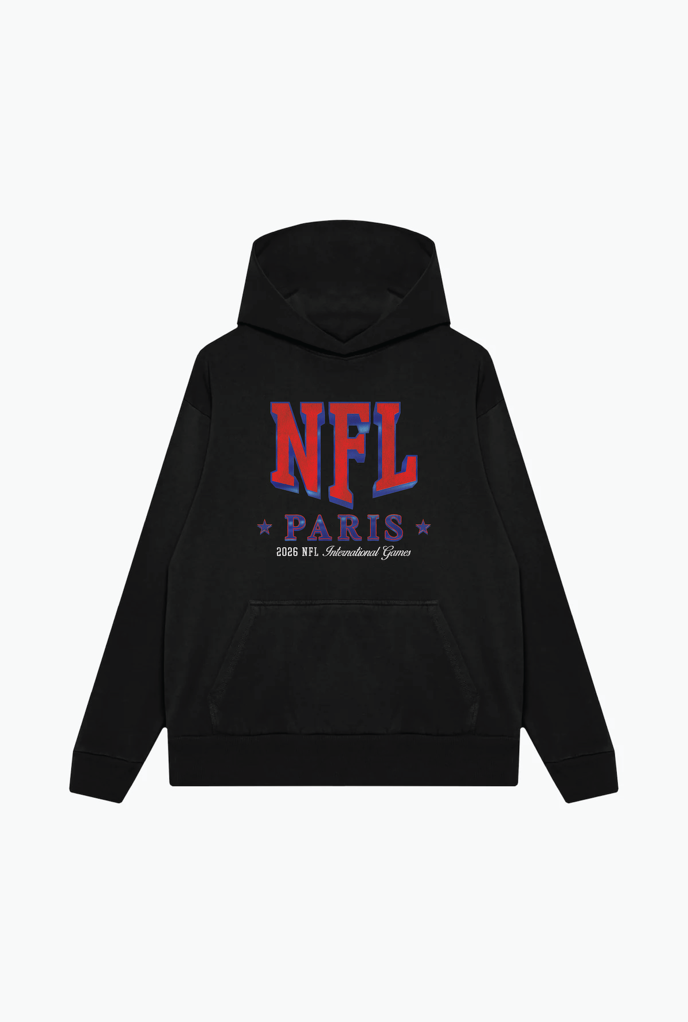 NFL Paris Heavyweight Hoodie - Black