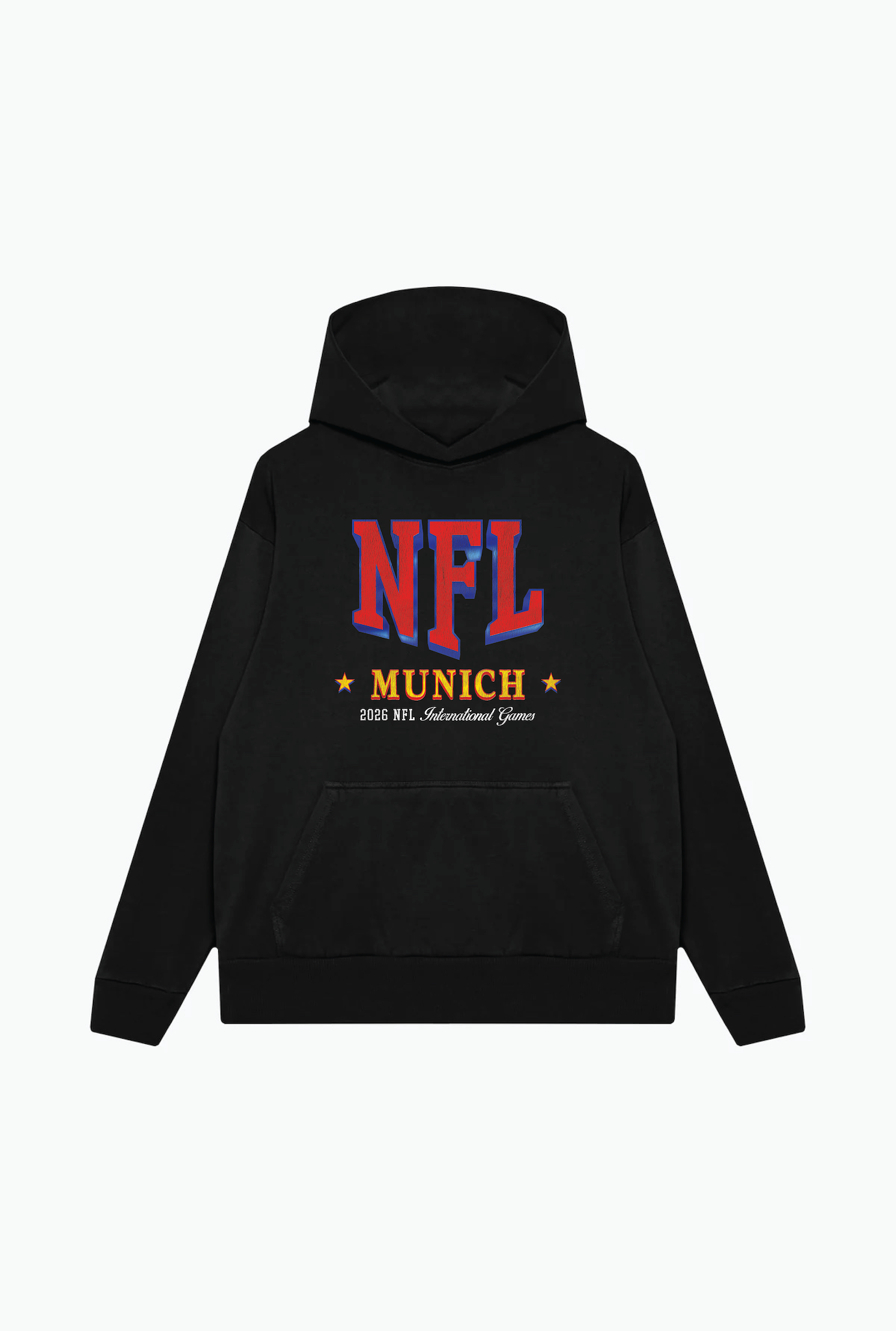 NFL Munich Heavyweight Hoodie - Black