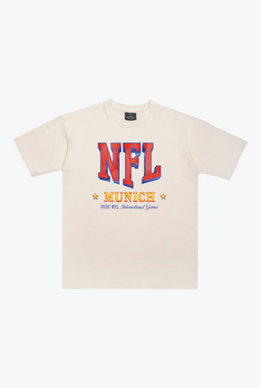 NFL Munich Heavyweight T-Shirt - Ivory