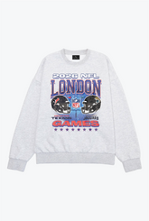Jacksonville Jaguars vs. Houston Texans London Crewneck - Ash