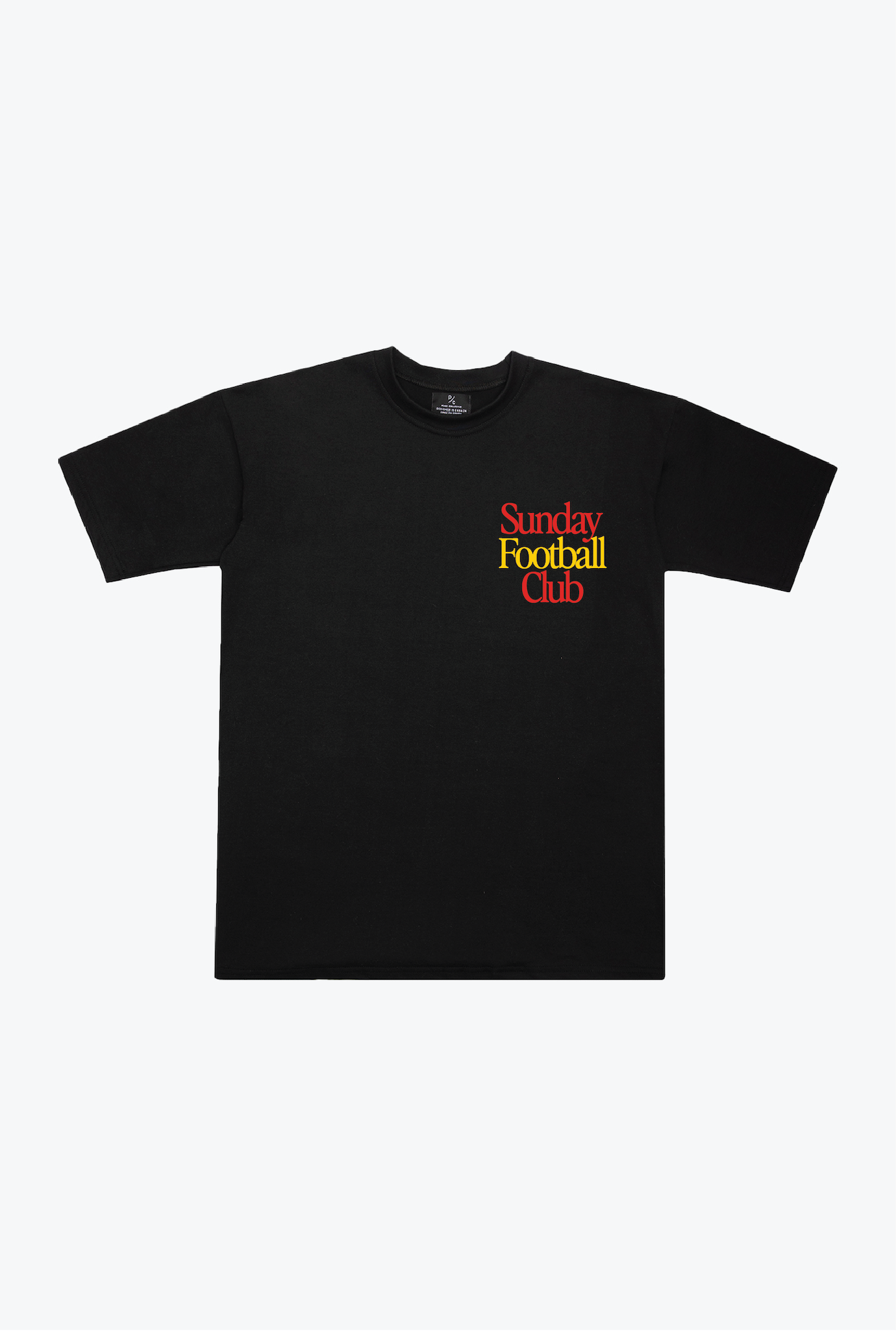 NFL Sunday Football Club Madrid Heavyweight T-Shirt - Black