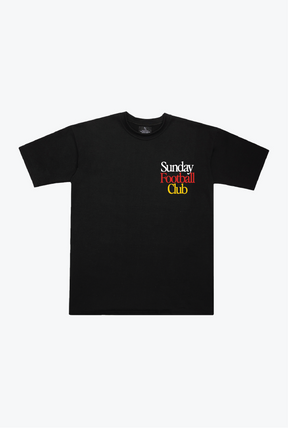 NFL Sunday Football Club Munich Heavyweight T-Shirt - Black