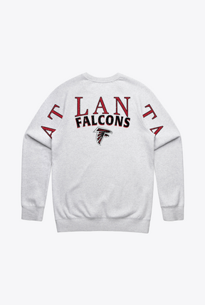 Atlanta Falcons Spirit Crewneck - Ash