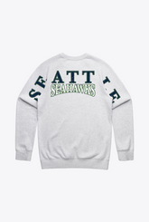 Seattle Seahawks Spirit Crewneck - Ash