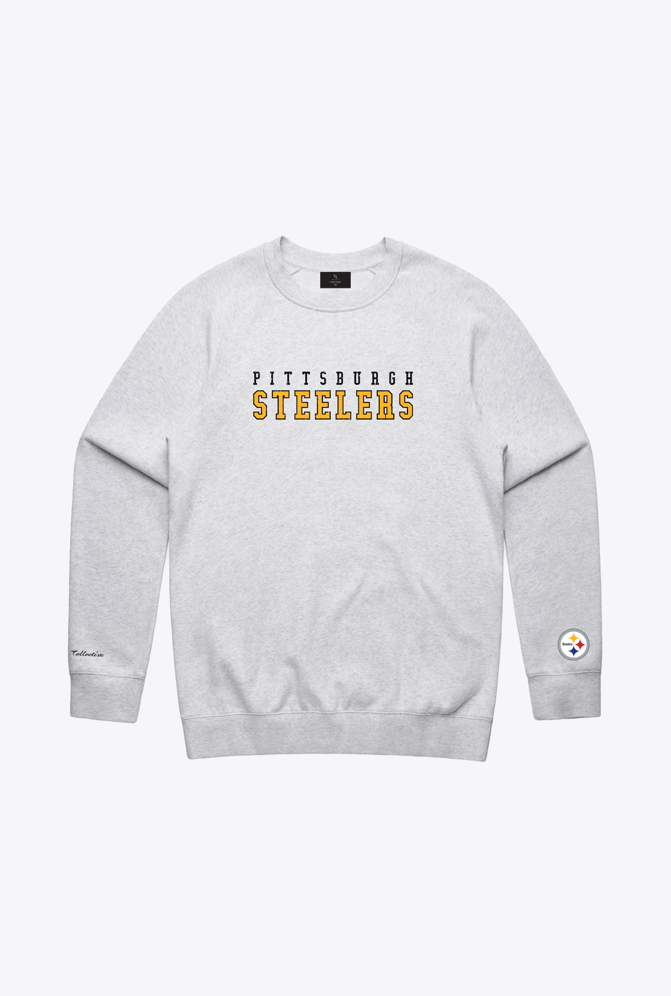 Pittsburgh Steelers Spirit Crewneck - Ash