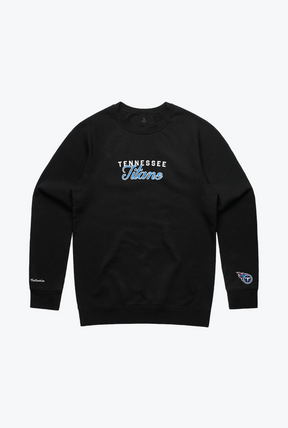 Tennessee Titans Spirit Crewneck - Black