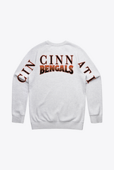 Cincinnati Bengals Spirit Crewneck - Ash