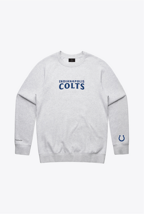 Indianapolis Colts Spirit Crewneck - Ash