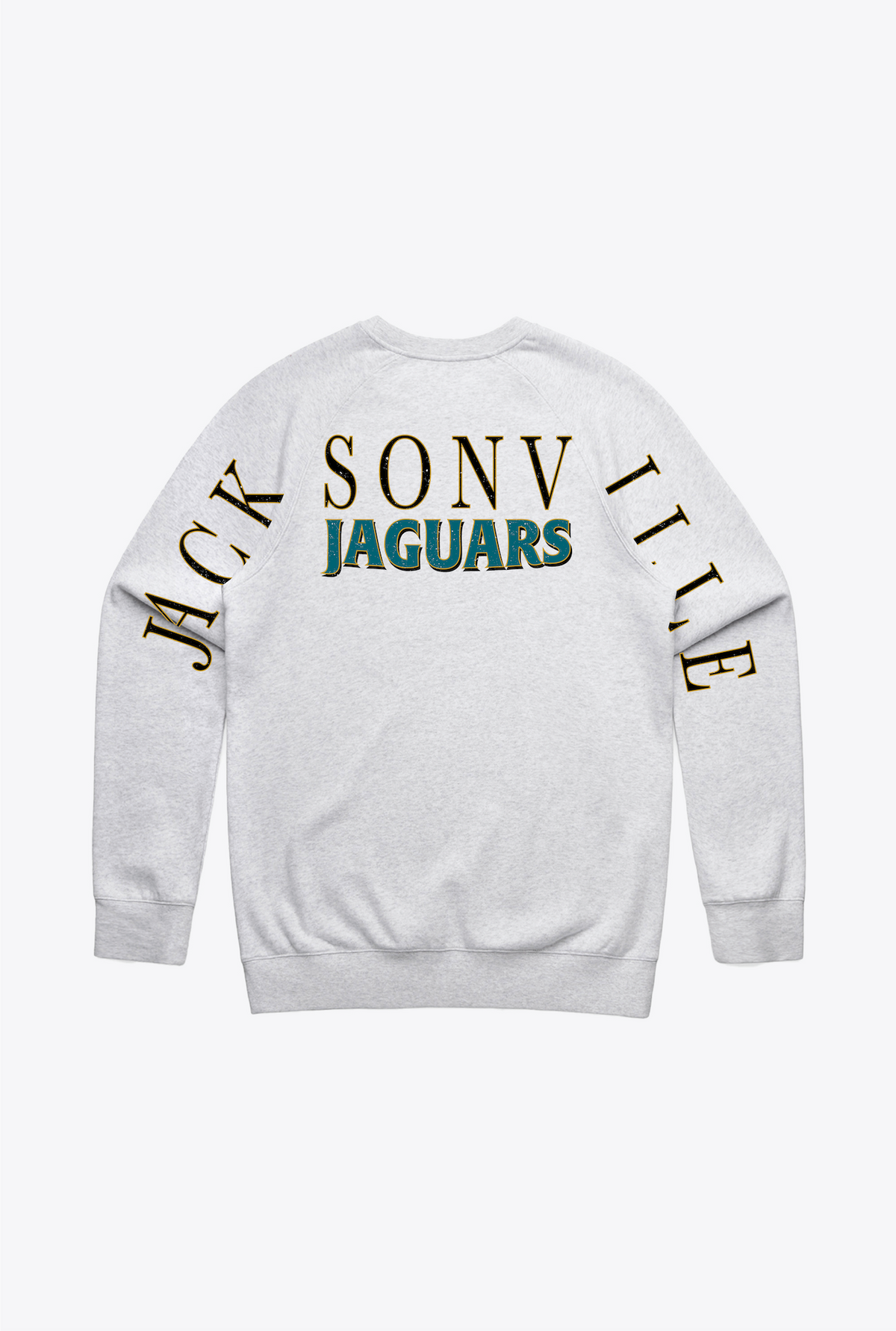 Jacksonville Jaguars Spirit Crewneck - Ash