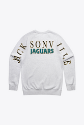 Jacksonville Jaguars Spirit Crewneck - Ash