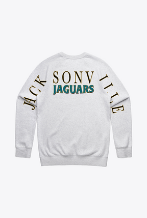 Jacksonville Jaguars Spirit Crewneck - Ash