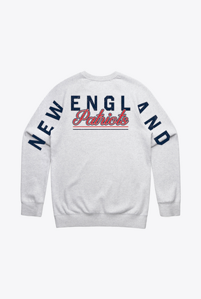 New England Patriots Spirit Crewneck - Ash