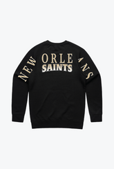 New Orleans Saints Spirit Crewneck - Black