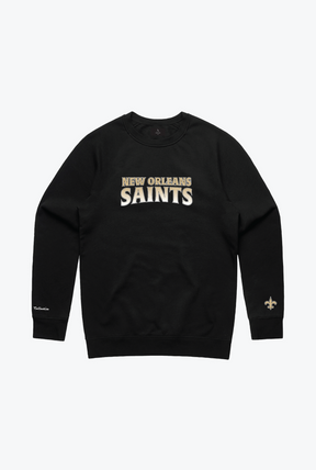 New Orleans Saints Spirit Crewneck - Black
